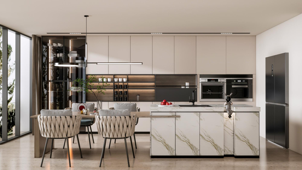 what is a soffit in kitchen design
